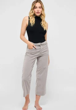 Pants Linn Belt with wide corduroy