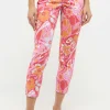 Pants Ornella with floral print