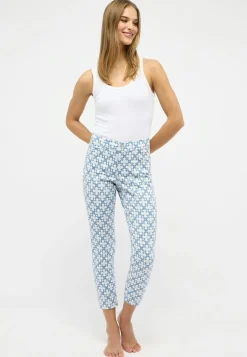 Pants Ornella with floral print