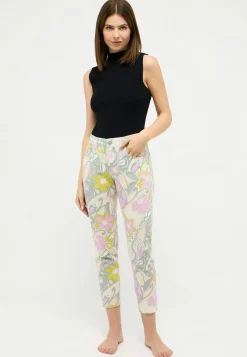 Pants Ornella with floral print