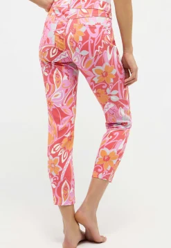 Pants Ornella with floral print