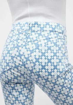 Pants Ornella with floral print