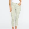 Pants Ornella with ornament print