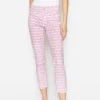Pants Ornella with retro print