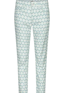 Pants Ornella with retro print