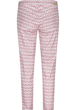 Pants Ornella with retro print