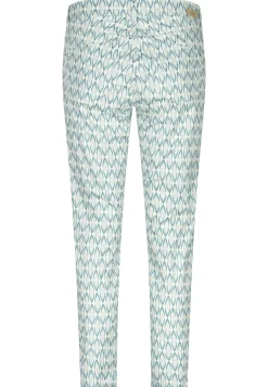 Pants Ornella with retro print