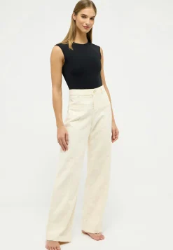 Pants Pocket Wide Legs with front seam