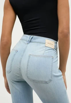 Shortened jeans Pocket Bootcut
