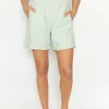 Shorts Mia with gathered waistband