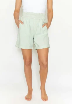 Shorts Mia with gathered waistband