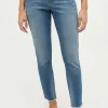 Skinny ankle jeans Zip Fringe
