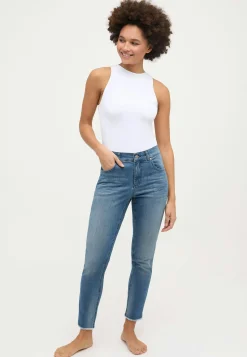 Skinny ankle jeans Zip Fringe