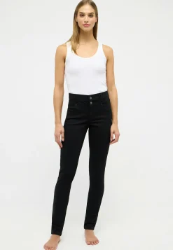 Skinny jeans Button with authentic denim