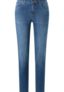 Skinny jeans with authentic denim