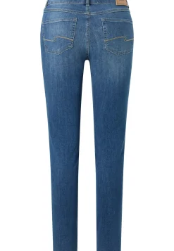 Skinny jeans with authentic denim
