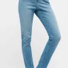 Skinny jeans with organic cotton