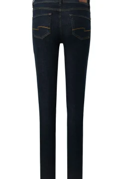 Skinny jeans with used wash