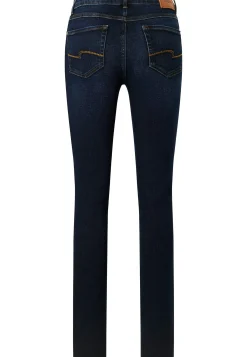 Skinny jeans with used wash