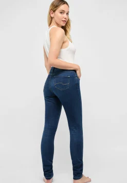 Skinny-fit jeans Skinny with solid-colored fabric