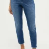 Slim Jeans One Size Crop Fringe