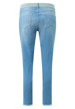 Slim Jeans One Size Crop Fringe