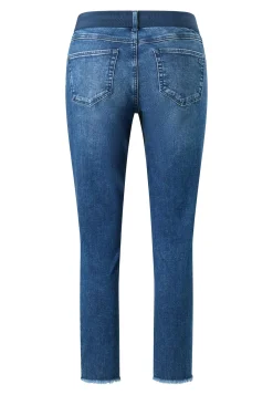 Slim Jeans One Size Crop Fringe