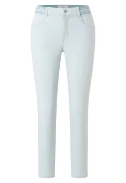 Straight Jeans Cici Crop Slit Sporty