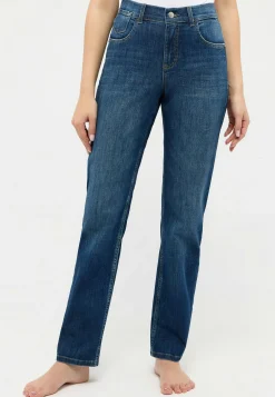 Straight jeans in 5-pocket design