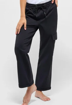 Stretchy pants Cropped Cargo Jogger
