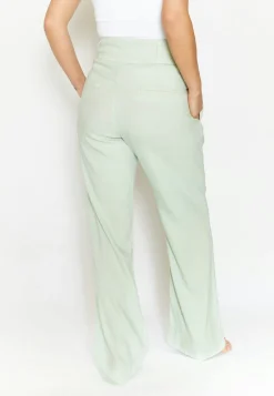 Wide-leg fabric pants Tessa